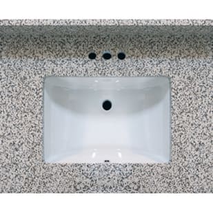 Pebble Beach 31" x 22" Square Bowl Granite Vanity Top