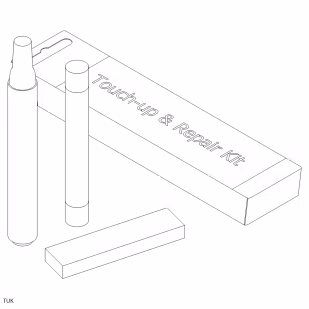 Smart Brighton Slate Shaker Cabinet Touch Up Kit