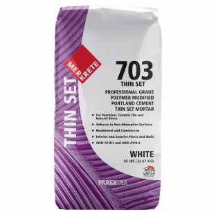 EVI Thinset Mortar Modified White 50 lbs.