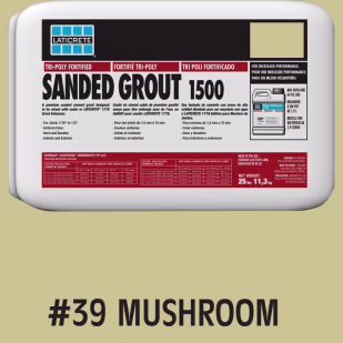 Laticrete Sanded Tile Grout Mushroom - 25 lbs.