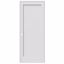 32" x 80" Prehung Unit Solid Core Primed 1-Panel Shaker Interior Door-Right-Hand-FP