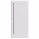 36" x 80" Prehung Unit Solid Core Primed 1-Panel Shaker Interior Door-Right-Hand-FP