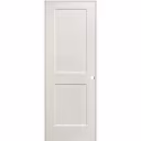 24" x 80" 2-Panel Flat Hollow-Core Left-Hand Interior Door-FP