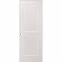 24" x 80" 2 Panel Flat Hollow-Core Right-Hand Interior Door