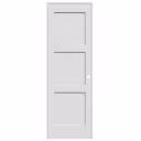 Prehung 3- Panel 24" x 80" Shaker Interior Door - Left-Hand
