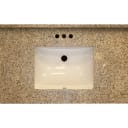 Golden Garnet 37" x 22" Square Bowl Granite Vanity Top