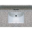 Pebble Beach 37" x 22" Square Bowl Granite Vanity Top