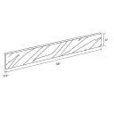 Leedo Rainier Ash Shaker Cabinet STVAL48x6S (Valance)