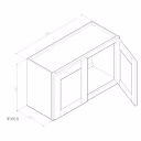 GHI Sonona Sand Shaker 30" x 18" Wall Cabinet