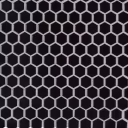 Retro Nero Hexagon Mosaic Tile