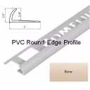 Floor Trim PVC Round Bone