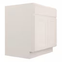 Camille Warm White 24" Base Kitchen Cabinet