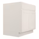 Camille Warm White 39" Base Kitchen Cabinet