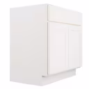 Camille Warm White 30" x 21" Bathroom Vanity Cabinet