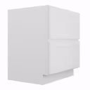 Americana Bright White 30" Two Drawer Kitchen Base Cabinet