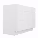 Americana Bright White 48" x 21" Bathroom Vanity Cabinet