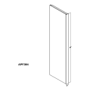 Kountry Wood Harmony Sandstone Shaker Cabinet 3" x 84" Refrigerator End Panel