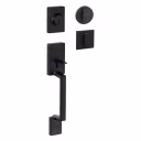 Sure-Loc Hardware Stockholm Entry Door Handleset - Flat Black