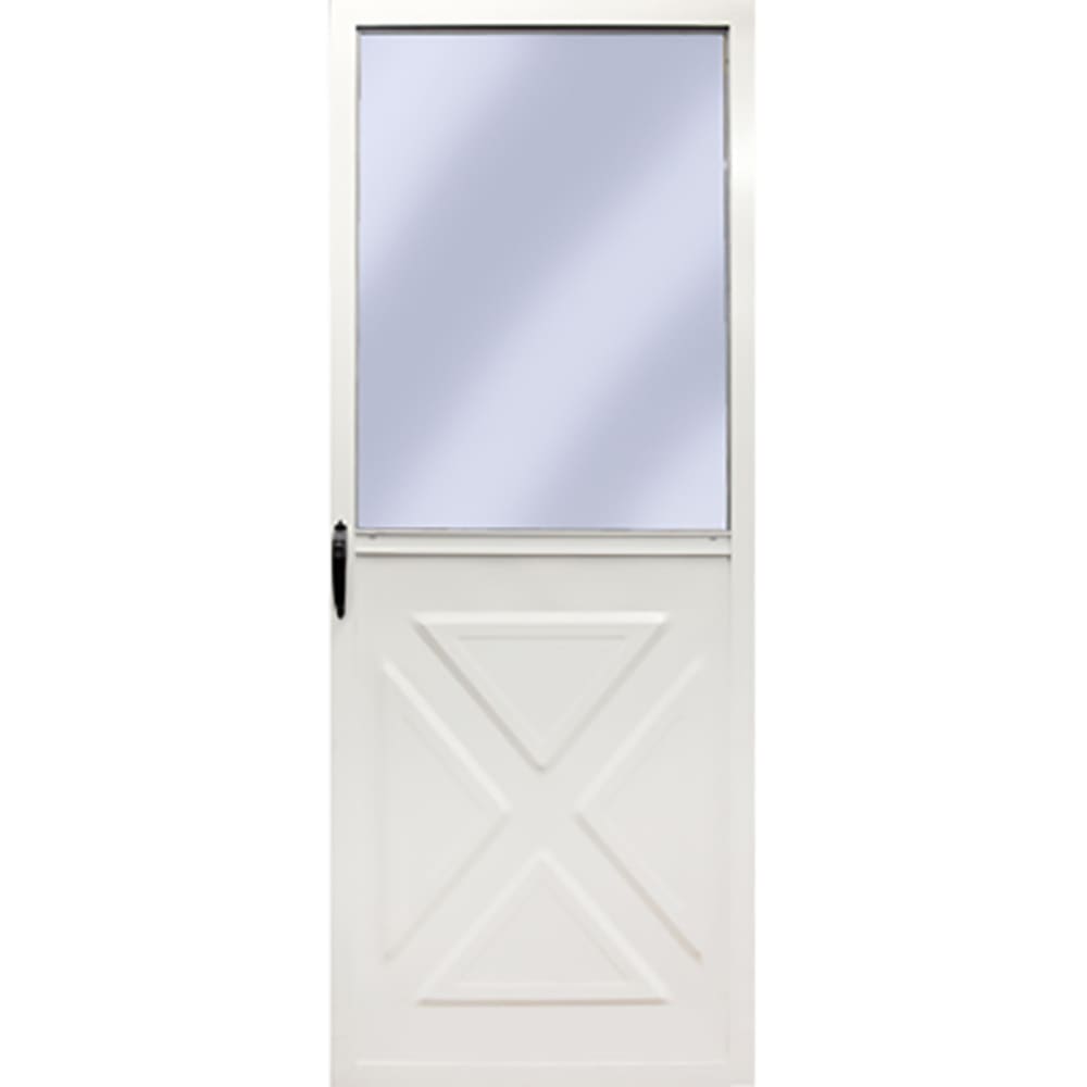 C01 35 1 thick Maintenance free finish for long life Tempered safety glass window with interchangeable screen for seasonal 4540012 Doors, Storm Doors