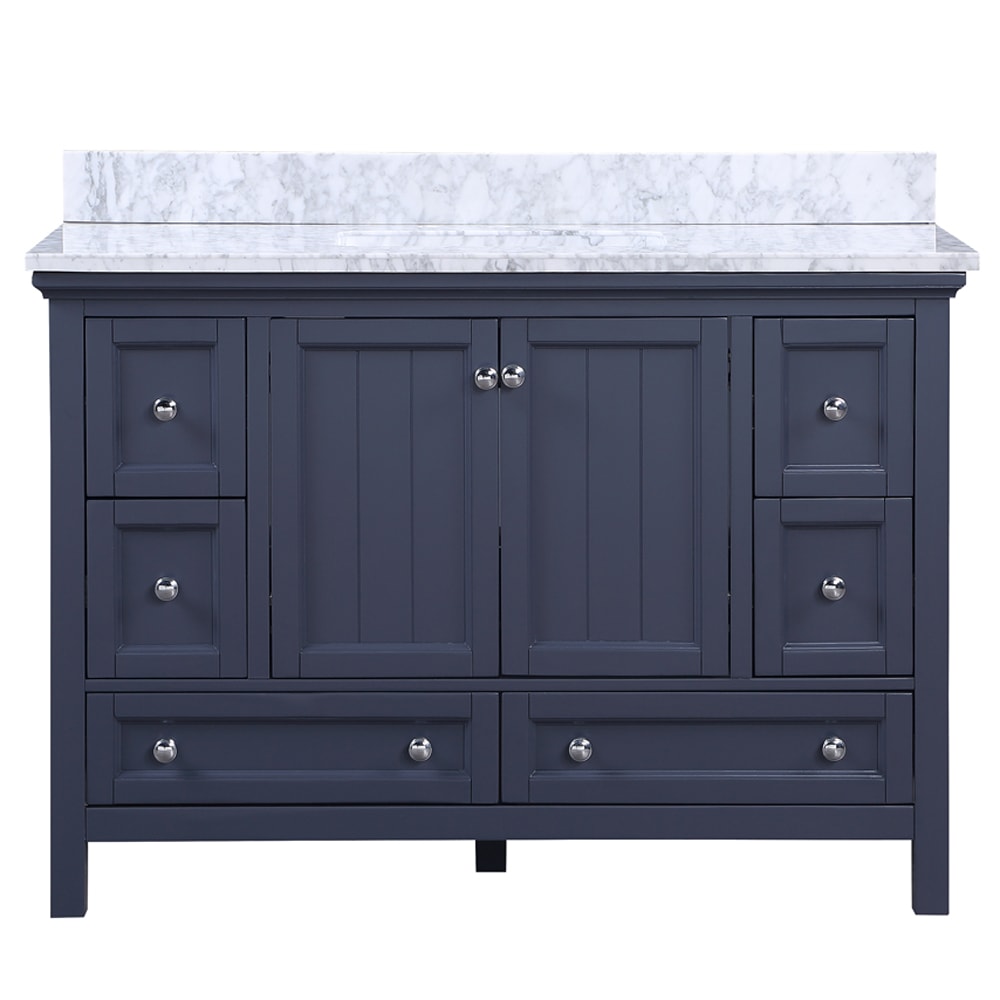 Cunningham 48" Vanity Top Combo in Harbor Blue