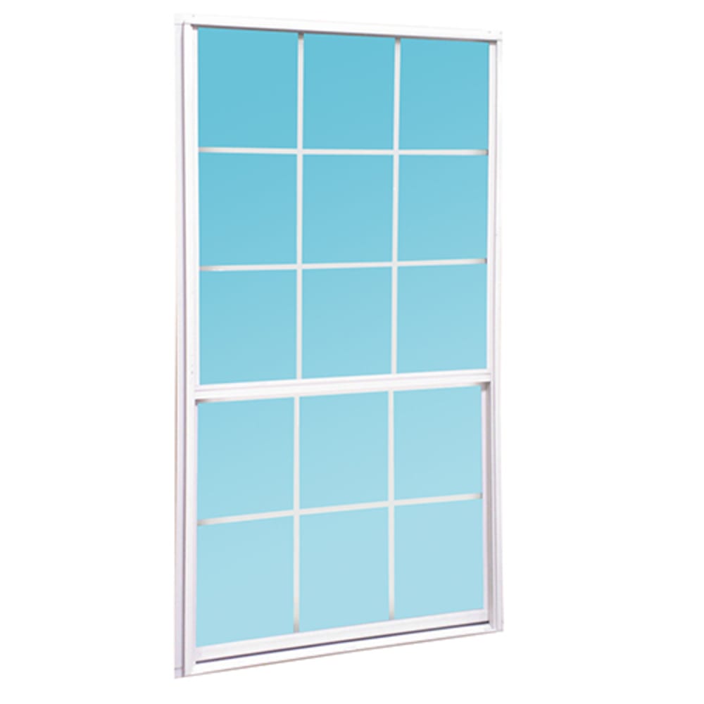 Krestmark Series 100 Durable aluminum construction Clear insulated glass with internal grids DP50 rating Meets 5 7sf egress 4548250 Windows, New Construction Vinyl