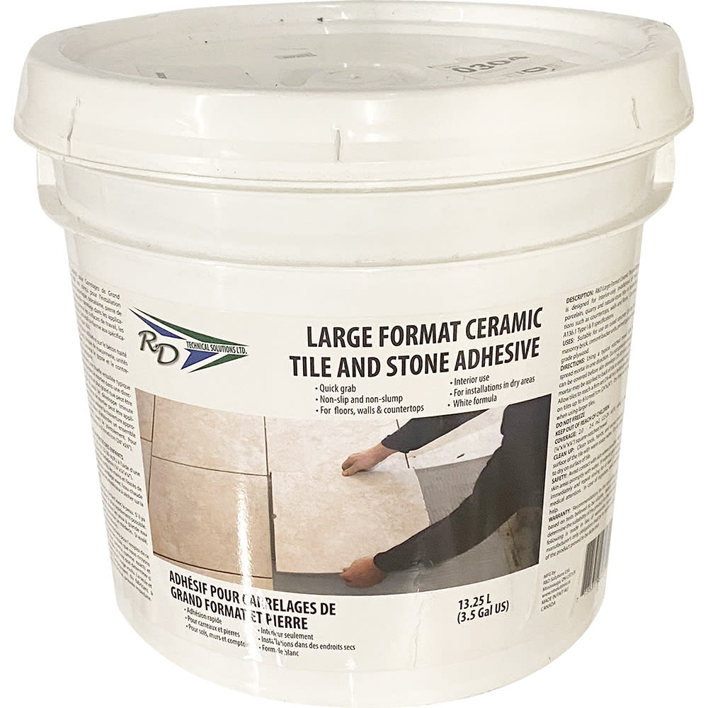 Large Format 3.5 Gal Tile & Stone Adhesive Home Outlet