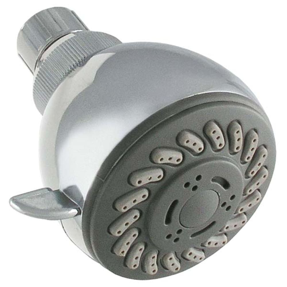 Nature Mist Three Function Fixed Shower Head Chrome Pulse Mist Low Flow Shower head with three functions and rub clean nozzles 480088 Bath, Bathroom Faucets