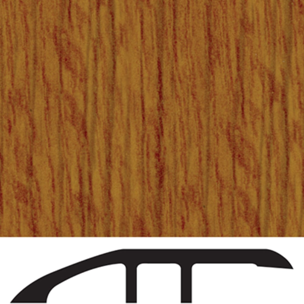 Adds a finishing touch to a floor with a matching color. LVT molding profile used to transition floors of unequal heights. From wood / 5556034 Luxury Vinyl Floor Reducer Molding Cherry