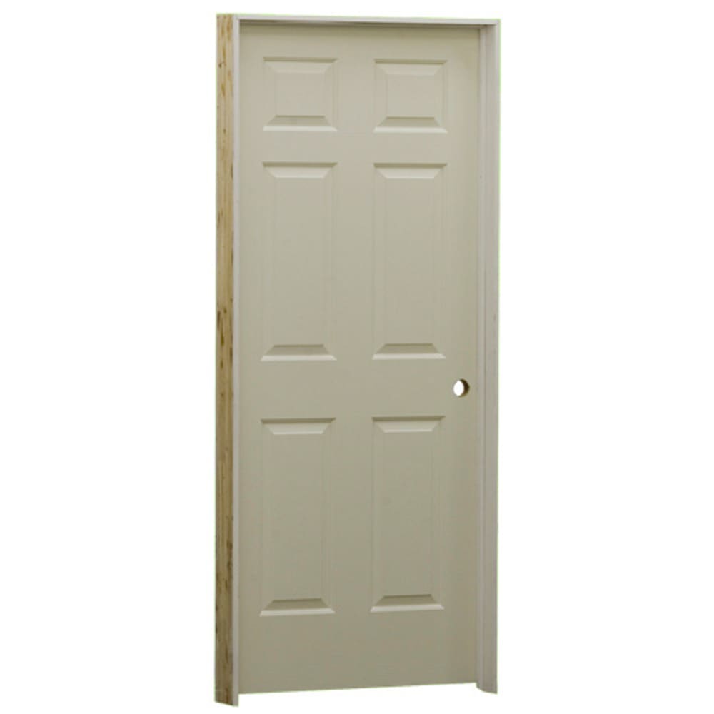 Prehung in 4 9 16 frame Ready to install and paint 4528503 Doors, Door Units Interior