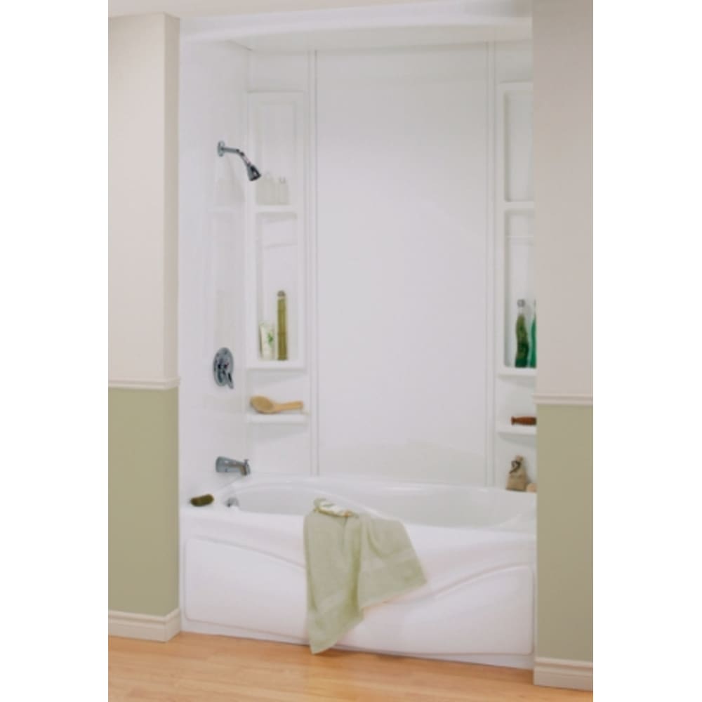 Maax Finesse 80 White Tub Wall Shower Surround Barton S Home