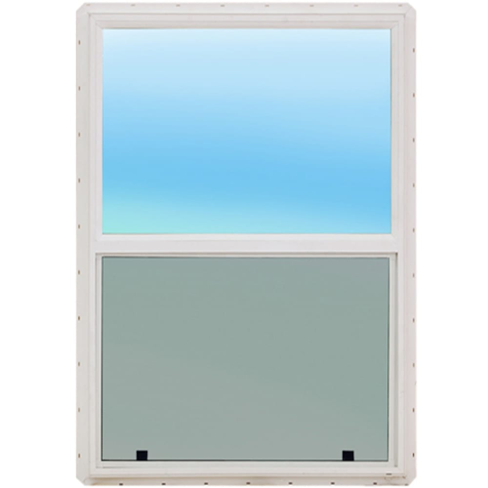 No maintenance vinyl construction Low E insulated energy efficient glass Screen included Nailing flange attached Rough opening is 1 2 4550212 Windows, New Construction Vinyl