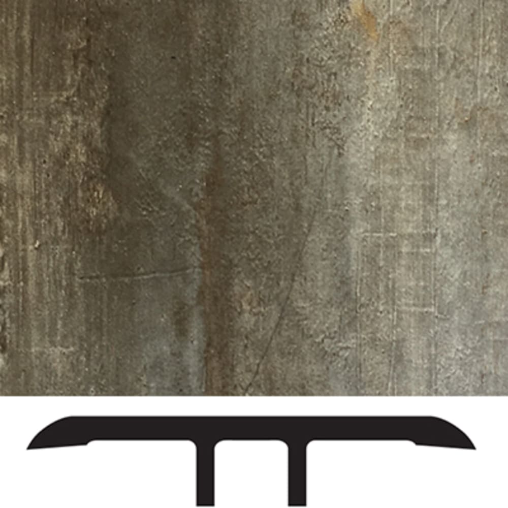 Adds a finishing touch to a floor with a matching color. LVT molding profile used to transition two floors of the same height, typically 5556012 Luxury Vinyl Floor Transition Molding Summer Lodge