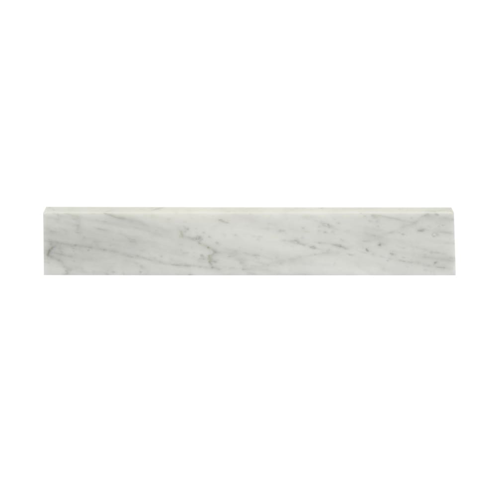 Carrara Marble 22" Side Splash Home Outlet