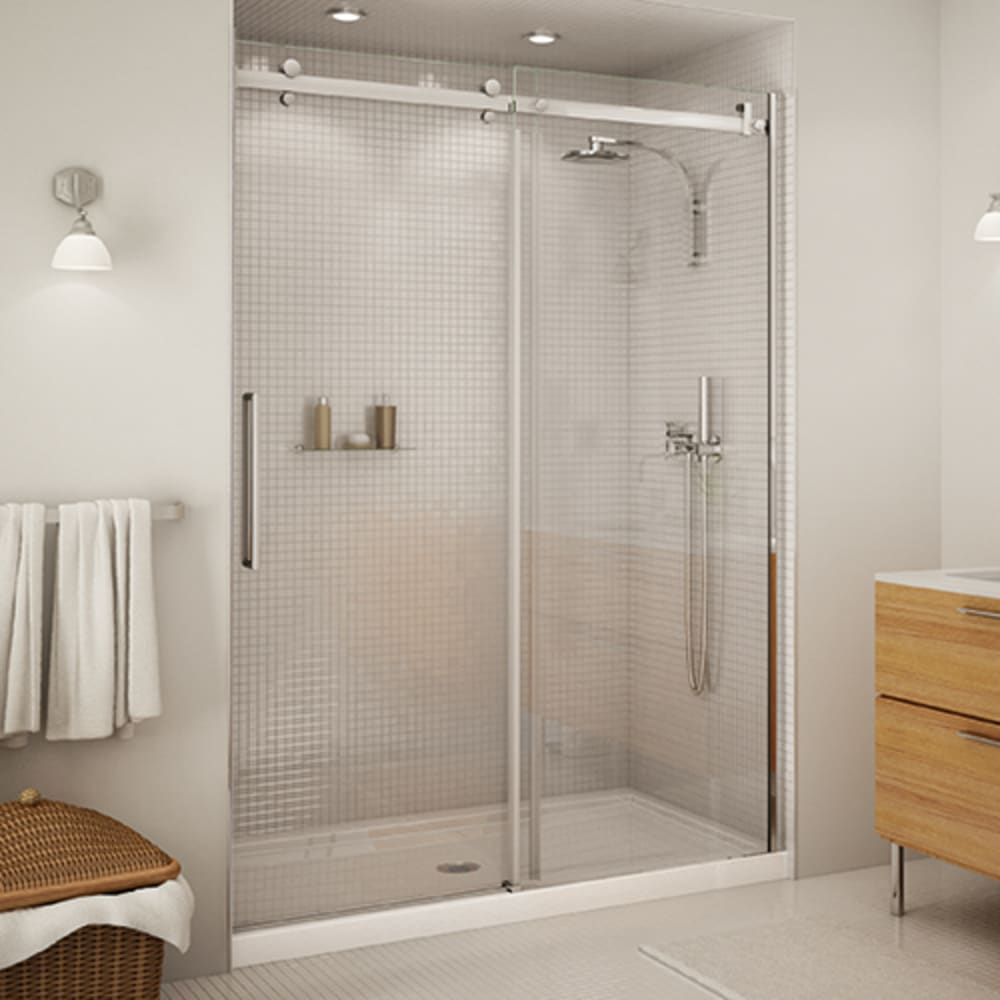 MAAX Halo 60 Clear GlassChrome Shower Doo