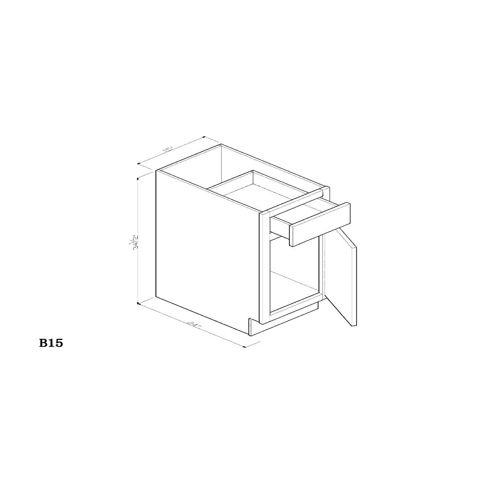 Cabinet Newport Honey B15 Cabinet Newport Honey B15