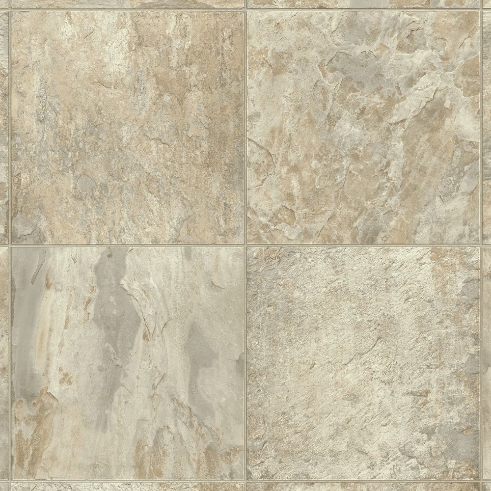 Armstrong G040 12' Saratoga Stone Café Cream Vinyl Sheet Floor | Home ...