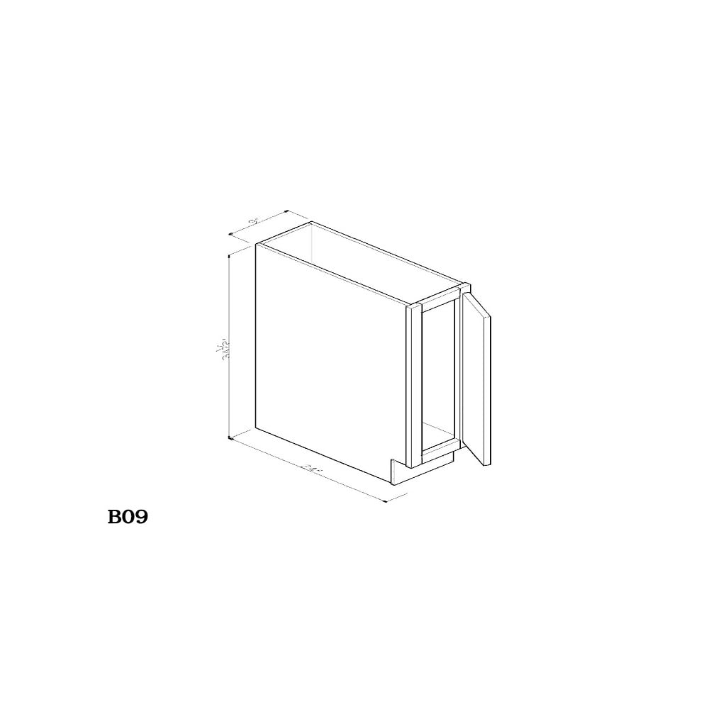 Cabinet Nantucket Linen White B9 Cabinet Nantucket Linen White B9