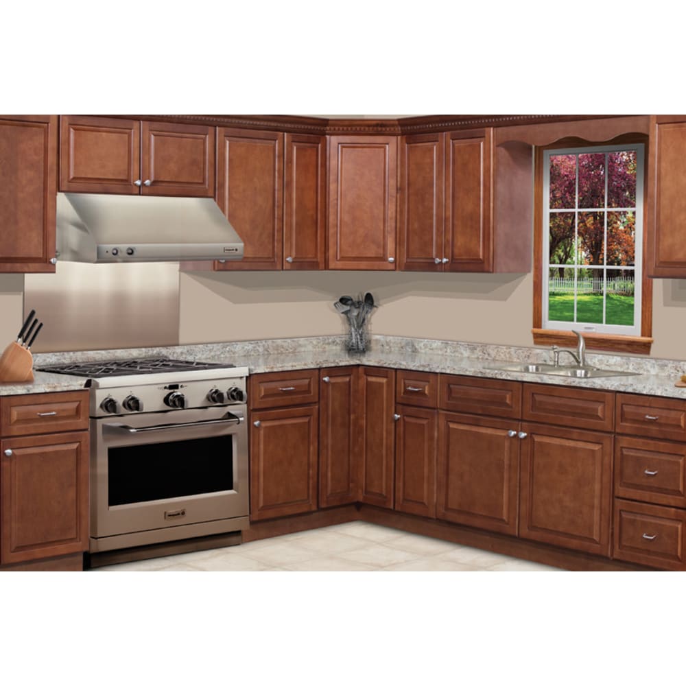 GHI Charleston Traditional Cognac Kitchen Room Scene GHI Charleston Traditional Cognac Kitchen Room Scene