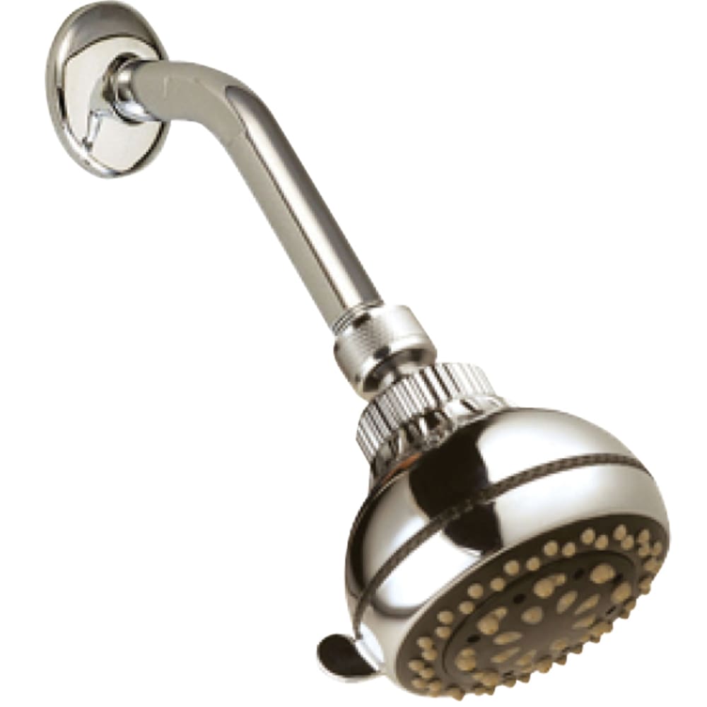 Single Handle Shower Faucet, Metal Lever Handle, Pressure Balanced, Ceramic Cartridge, Brass Waterways. Model 1104BN-SO 8020427 Brushed Nickel Single Handle Shower Only Faucet