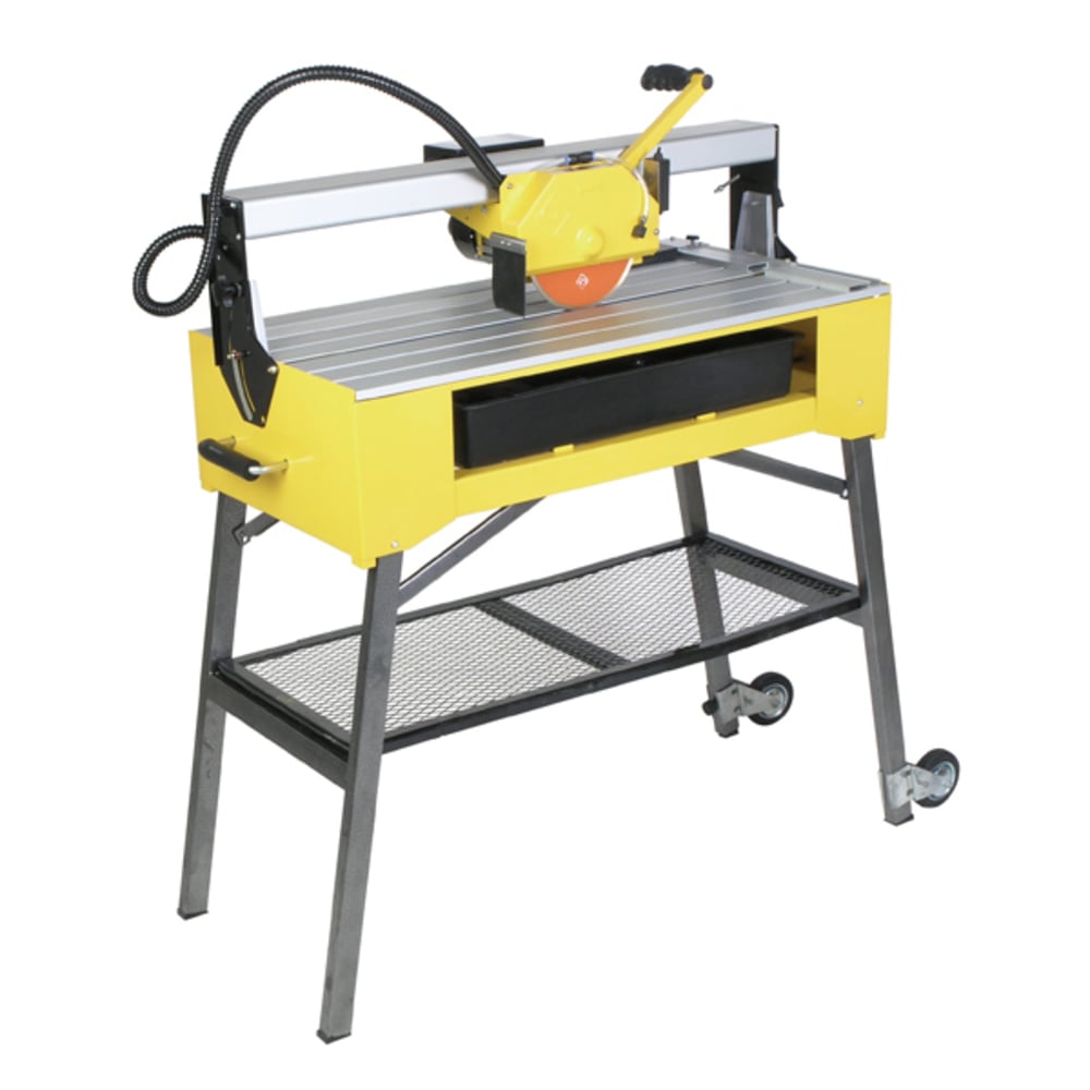 24 bridge saw Direct drive 1 1 4 hp 3550 RPM 039 s Cuts marble granite porcelain stone and tile Cuts up to 24 tile 5552123 Flooring, Flooring Accessories