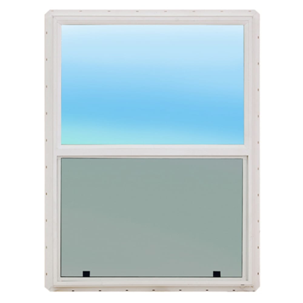 No maintenance vinyl construction Low E insulated energy efficient glass Screen included Nailing flange attached Rough opening is 1 2 4550208 Windows, New Construction Vinyl