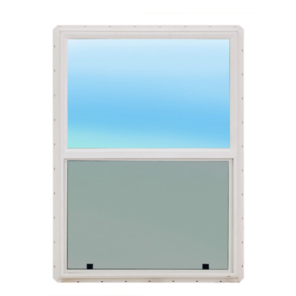 No maintenance vinyl construction Low E insulated energy efficient glass Screen included Nailing flange attached Rough opening is 1 2 4550192 Windows, New Construction Vinyl