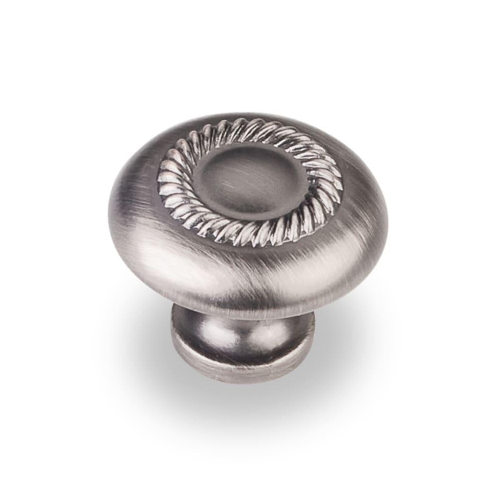 1-1/4" Round Brushed Pewter Cypress Cabinet Knob 1-1/4" Round Brushed Pewter Cypress Cabinet Knob
