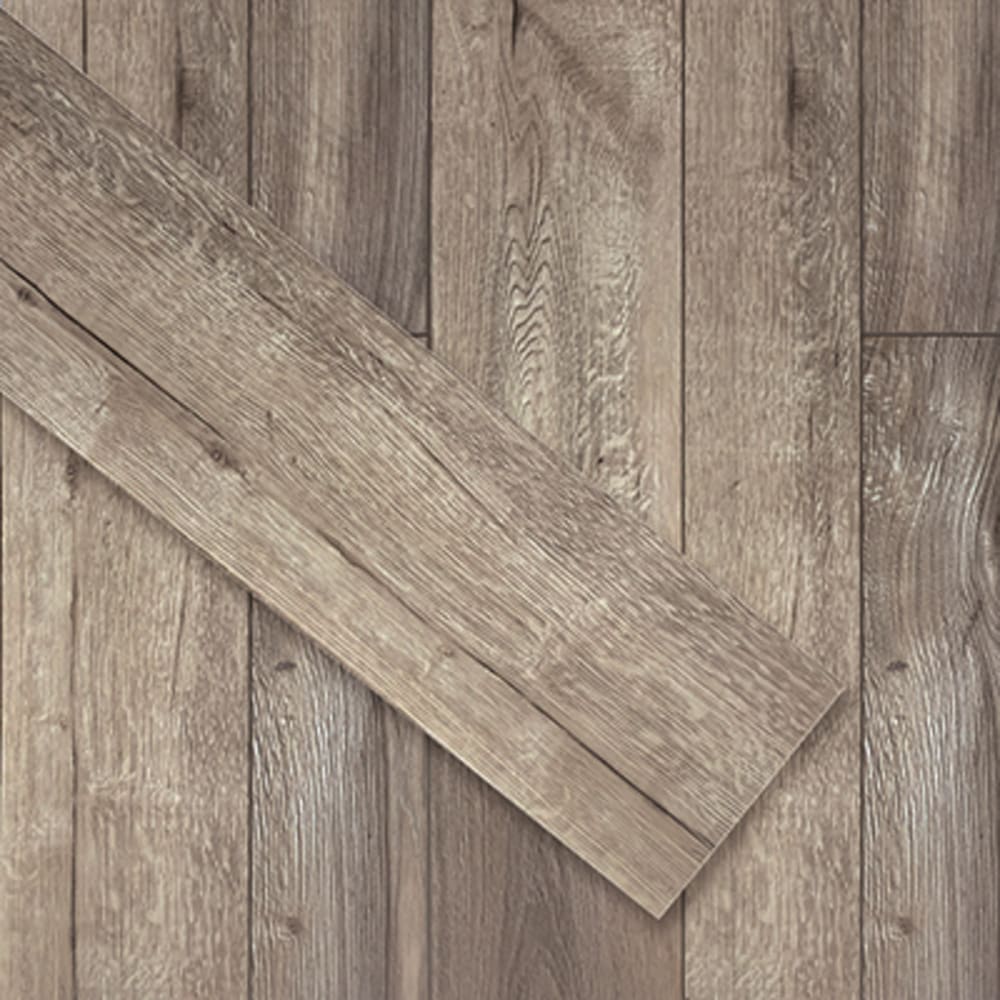 Premium Waterproof High Density Rigid Core Vinyl Plank Flooring. Multiple width planks with beveled edges adds depth and realism. Direct 5527402 MatrixMixed Width High Density Rigid Composite Core Click Flooring