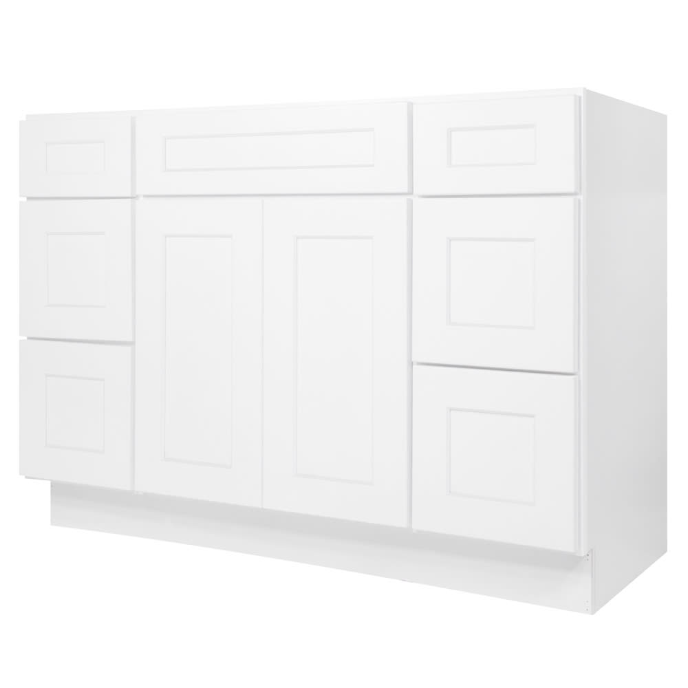 EBP 48 White Shaker Vanity Home Outlet ebp-48-white-shaker-vanity-home-outlet