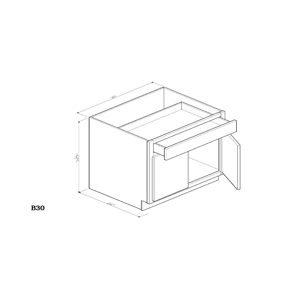Cabinet Newport Honey B30 Cabinet Newport Honey B30