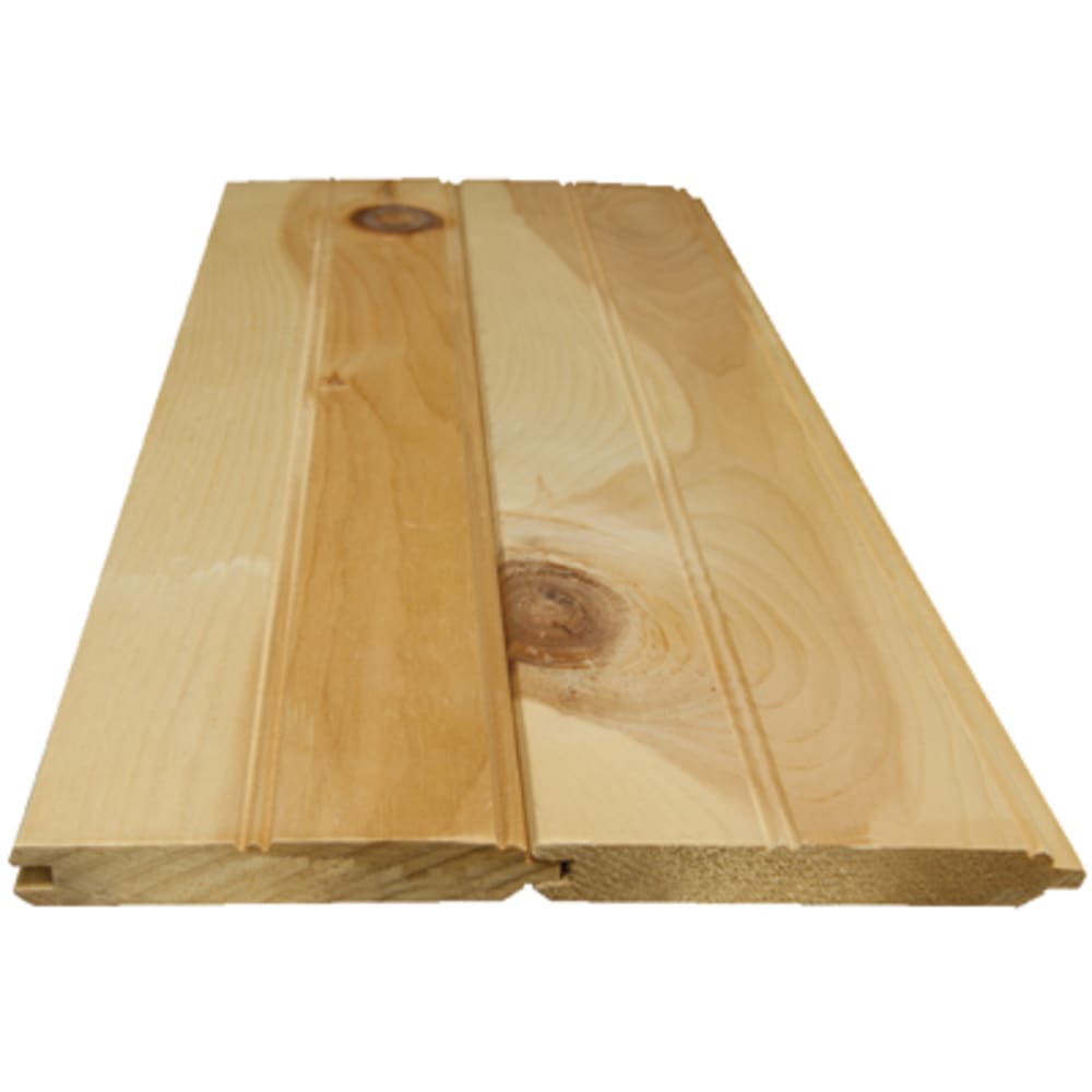 Edge and center bead profile Tongue in groove assembly Reversible Stain paint or leave natural WP 4 1 x6 x8 039 1552142 Wall Planking, Plywood, Shims, Wall Planking