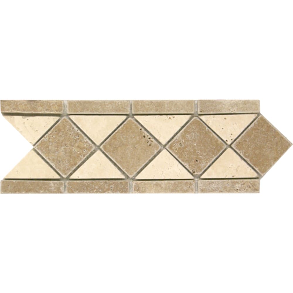 Listello Ivory Border 4"x12" Travertine Listello Ivory Border 4"x12" Travertine