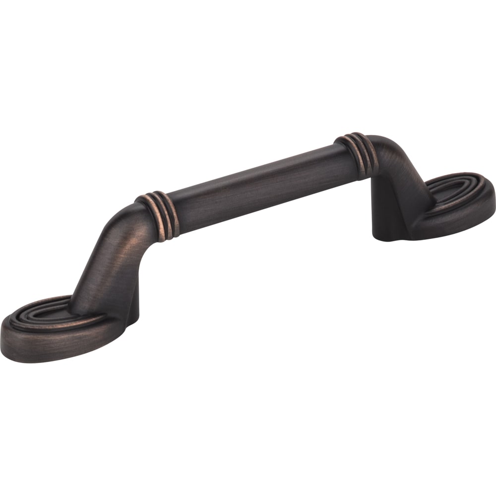 From the Vienna collection Cabinet Pull with Dark Brushed Antique Copper finish 5 1 2 overall length 3 center to center 5080645 Kitchens, Knobs- Hinges -Pulls