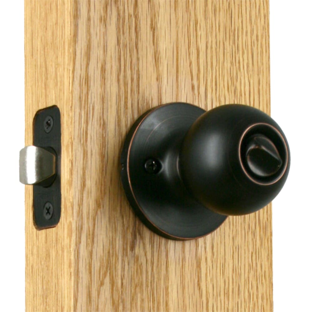 Newgard Ball Oil Rubbed Bronze Privacy Knob Features include a 25 year warranty on parts and finish Newgard locks meet or exceed ANSI 7528296 Tools & Hardware, Locks